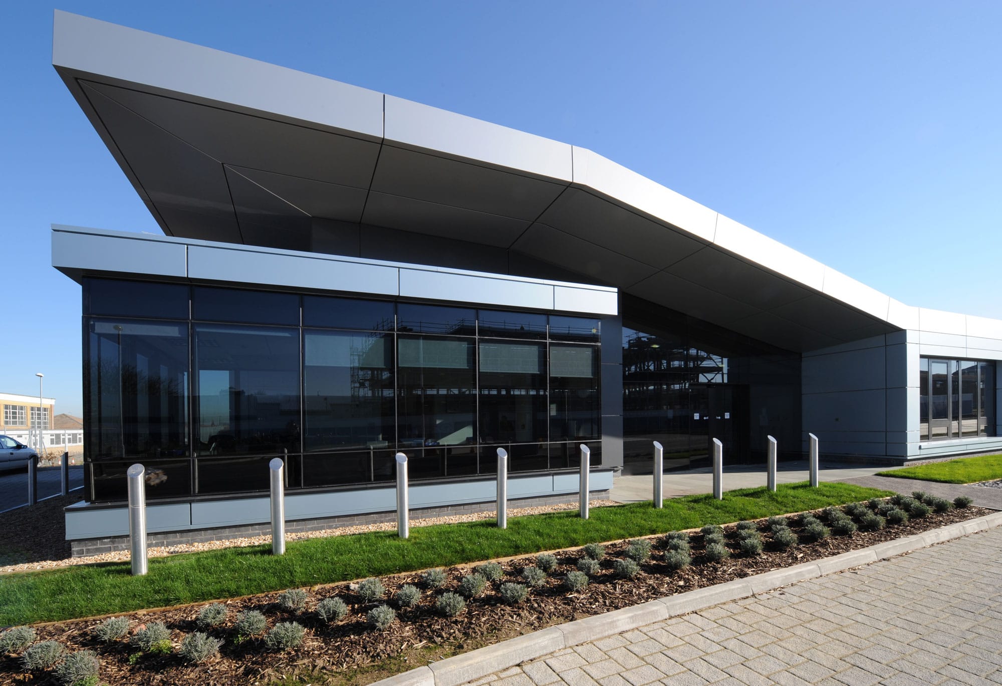 R75 Reception Building Projects Oxford Architects