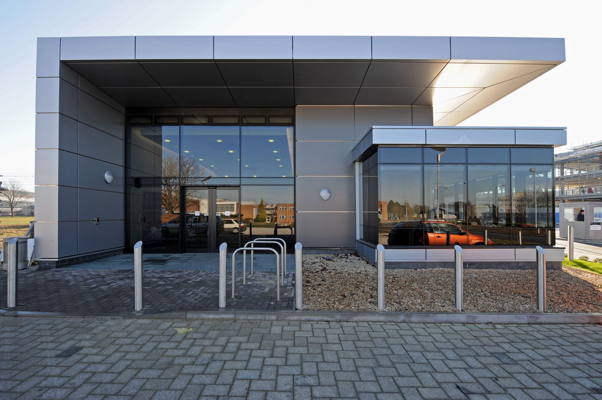 R75 Reception Building Projects Oxford Architects